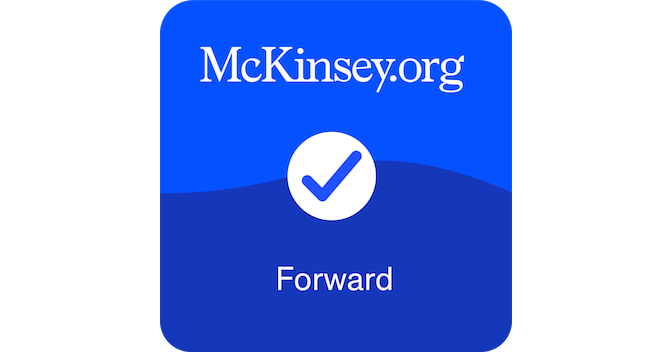 McKinsey Forward badge